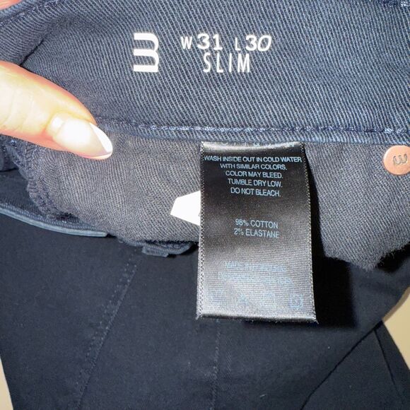 Mott & Bow Slim Mercer Jean - Navy 31/30 - Picture 9 of 11